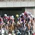 Frank Schleck m�ne le peloton pendant les championnats nationaux 2008 sur route